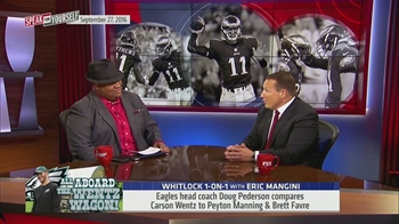 Whitlock 1-on-1: Mangini's take on the Manning-Wentz comparison- 'Speak For Yourself'