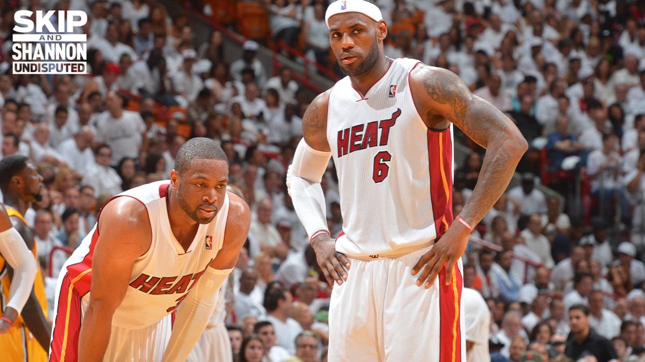 Skip Bayless on Tyler Herro calling LeBron the best Heat player ever: "D-Wade is the only case to make here" I UNDISPUTED