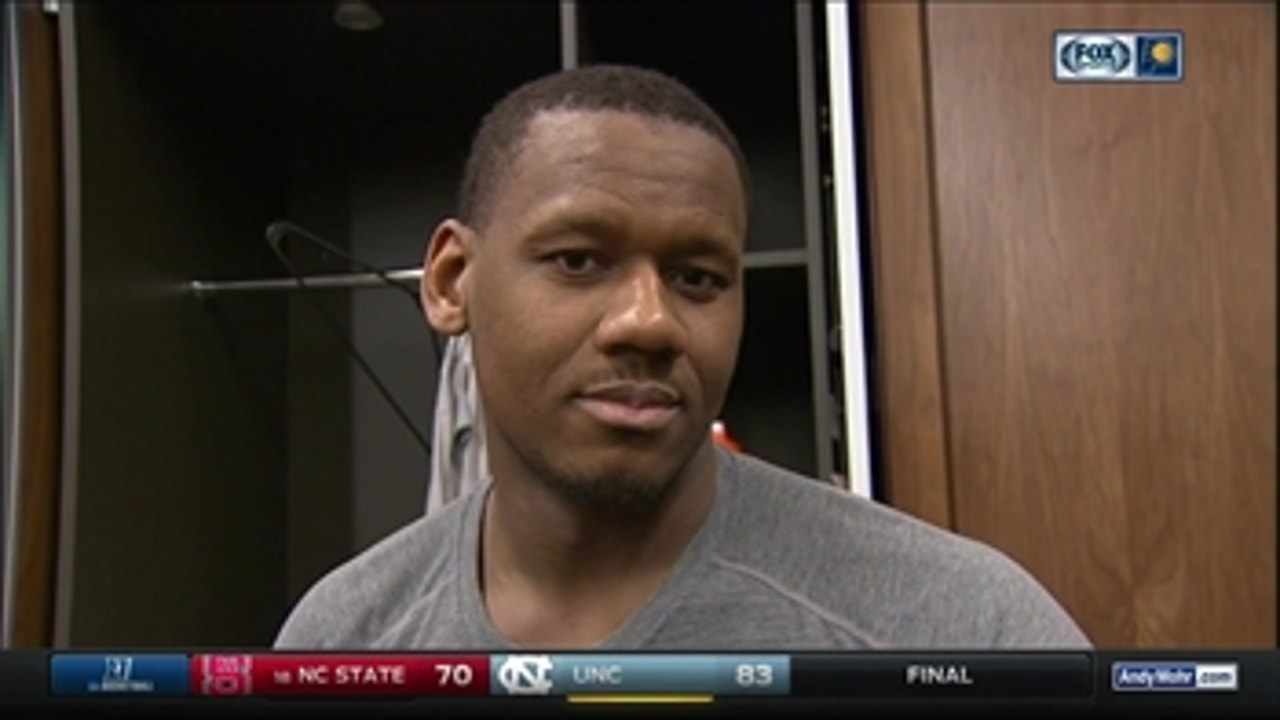 Pacers' Lavoy Allen: 'I was born with rhythm'