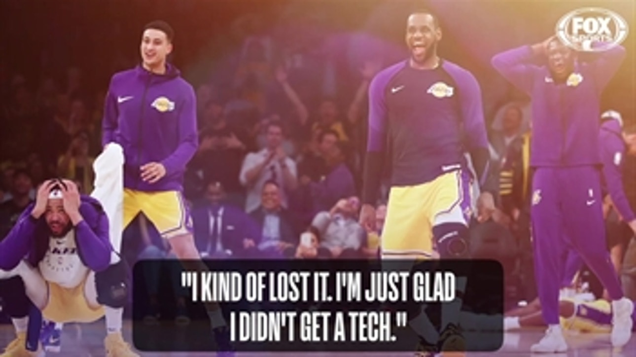 Lance Stephenson and Rajon Rondo comment on Lance's sick crossover on the Wizards' Jeff Green