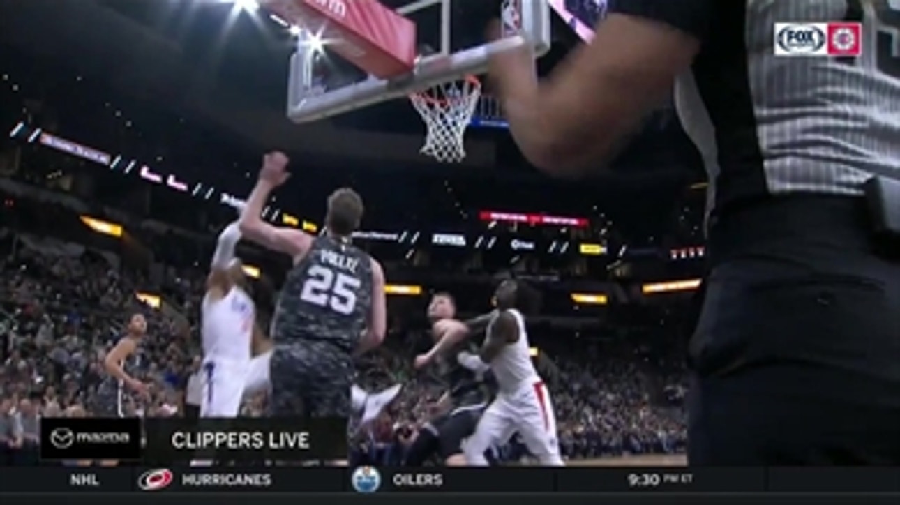 HIGHLIGHTS: Tobias Harris flirts with triple double as Clippers beat Spurs