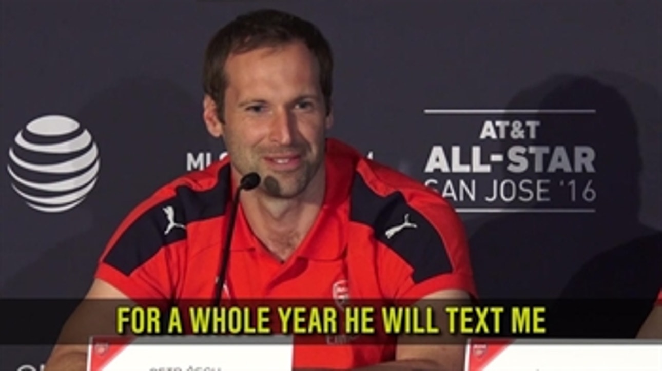 Petr Cech hopes to keep Drogba out of the score sheet in the MLS All-Star Game