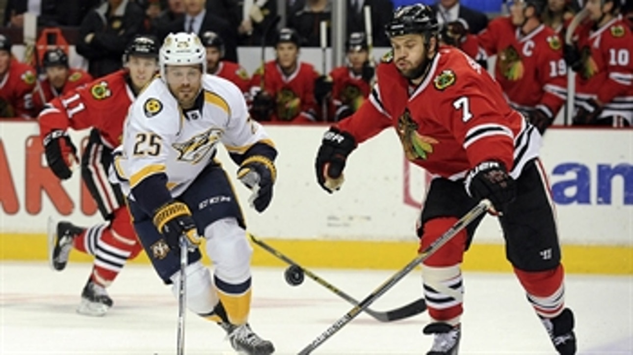 Preds come up short, lose to Blackhawks in OT