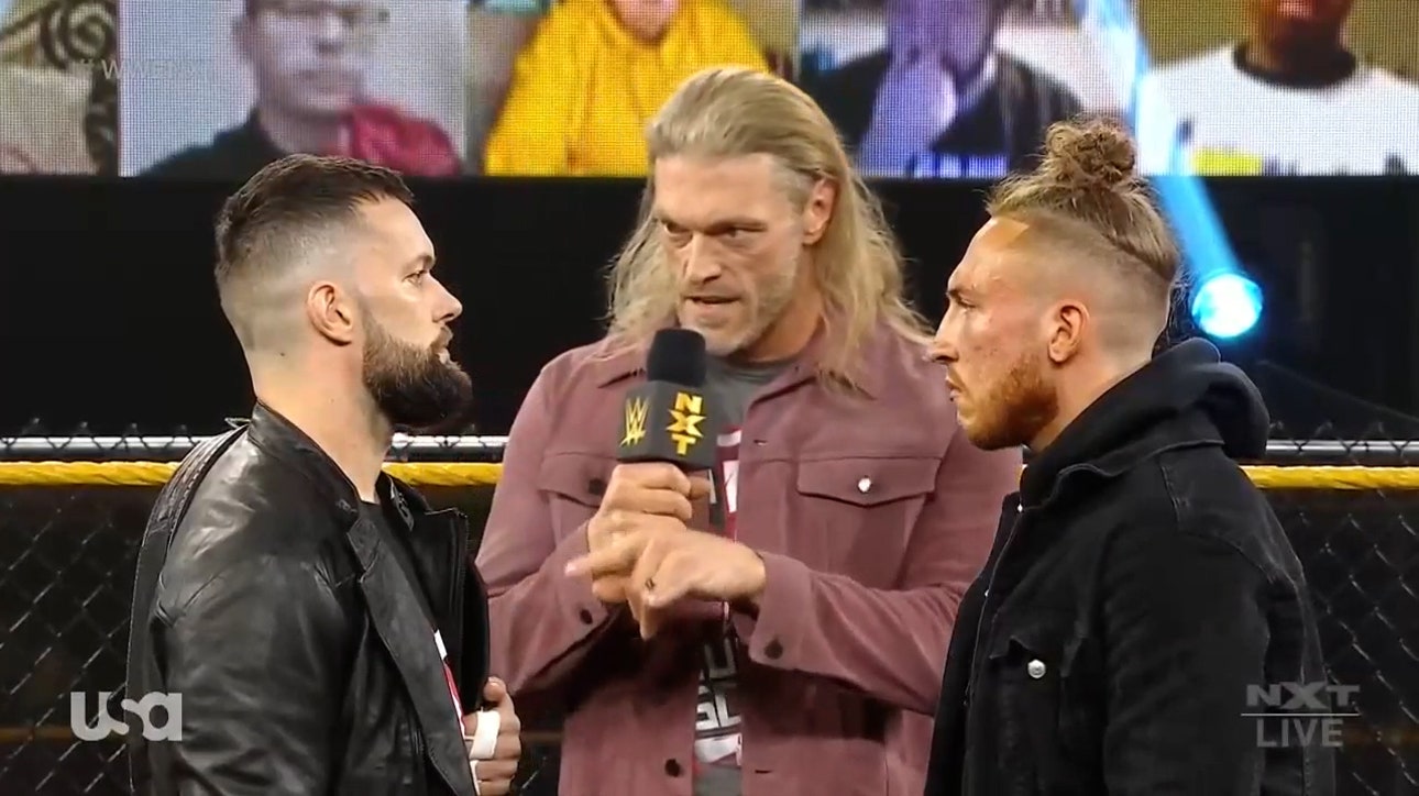 Edge makes first-ever NXT appearance, sets eyes on championship