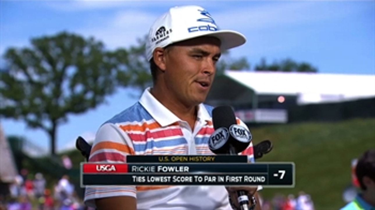 Fowler posts historically good opening round