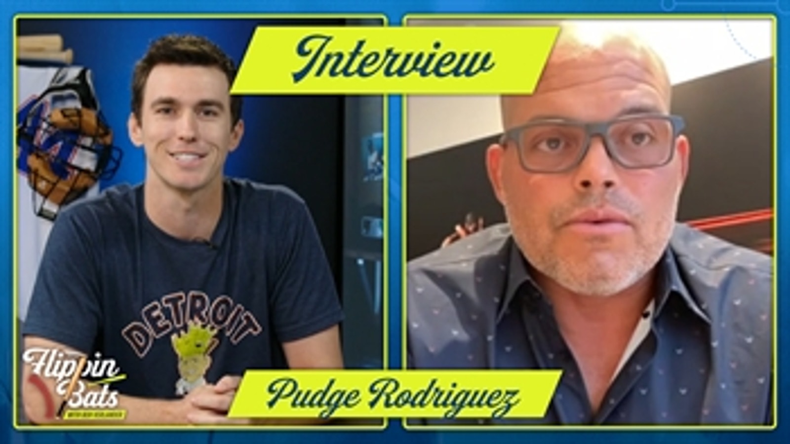 Pudge Rodriguez on why he would want to catch for Shohei Ohtani ' Flippin' Bats