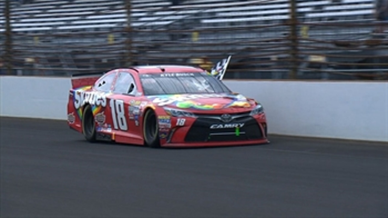 CUP: Kyle Busch Wins 3rd Straight Race - Indianapolis 2015