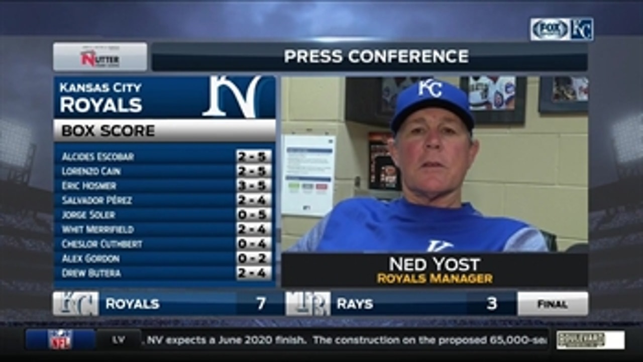 Yost says shuffling the Royals' lineup seemed to work out