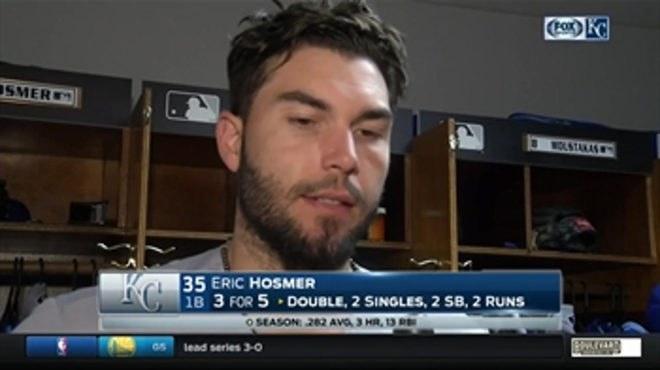 Hosmer on Royals win: 'We needed a night like this'