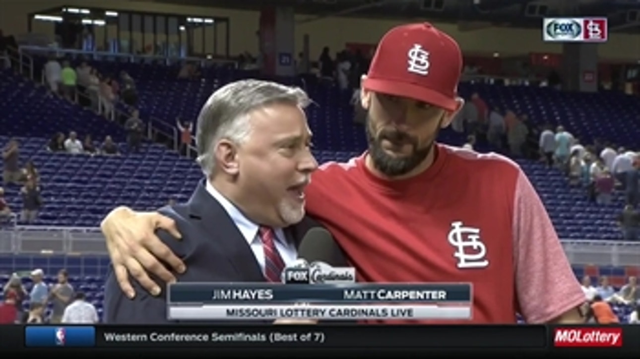 Carp does an up-close-and-personal interview with Jim Hayes