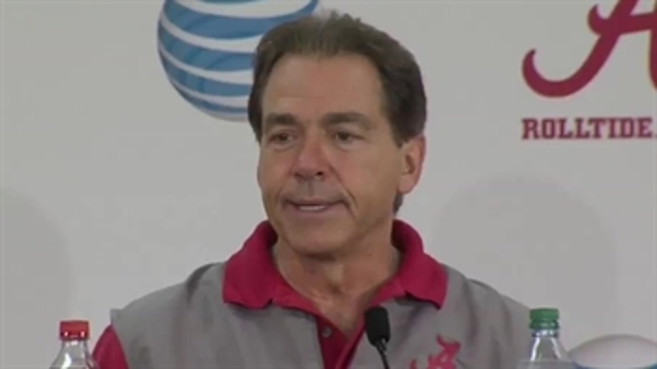 Saban doesn't want to talk about the importance of the SEC Championship game