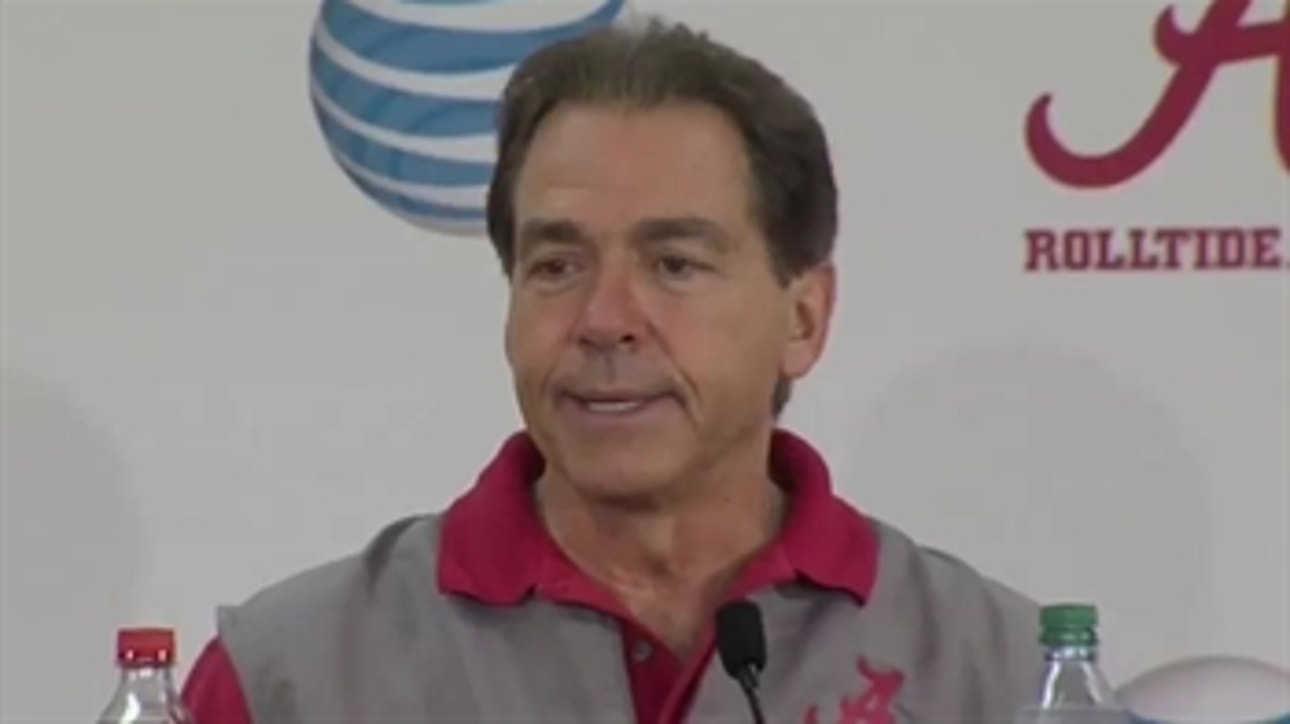 Saban doesn't want to talk about the importance of the SEC Championship game