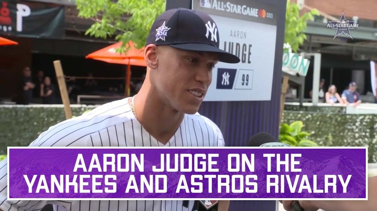 'That's one of my favorites every year' -- Aaron Judge on Yankees-Astros rivalry