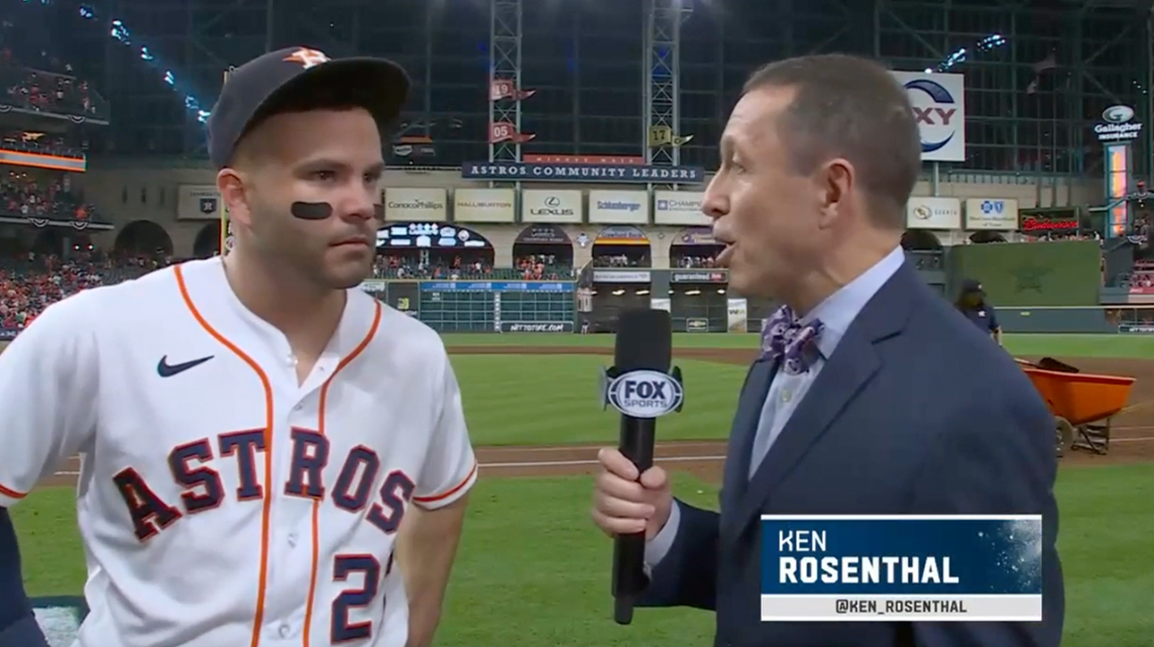 'It was a beautiful game' - Jose Altuve describes Astros' comeback 5-4 victory over Red Sox in game one of ALCS