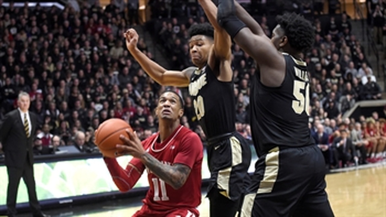 Purdue cruises past rival No. 25 Indiana 70-55