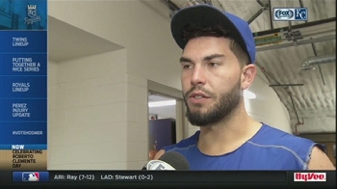Hosmer is honored to be named a Roberto Clemente Award nominee