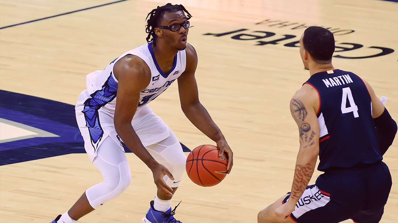 Denzel Mahoney leads No. 11 Creighton past No. 23 UConn with game-high 20 points