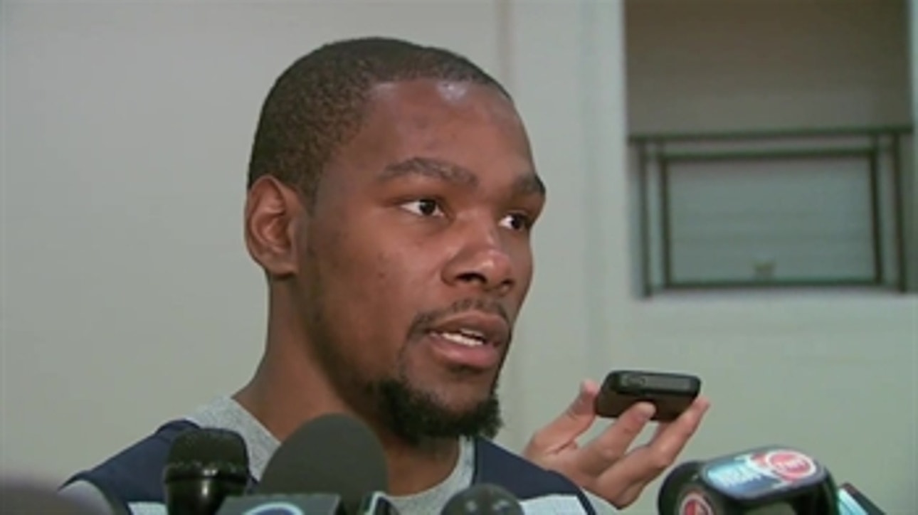 Durant: 'We've got to do the small things'