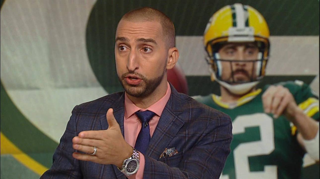 Nick Wright is 'nervous for Rodgers' if he plays this Sunday vs. Vikings ' NFL ' FIRST THINGS FIRST