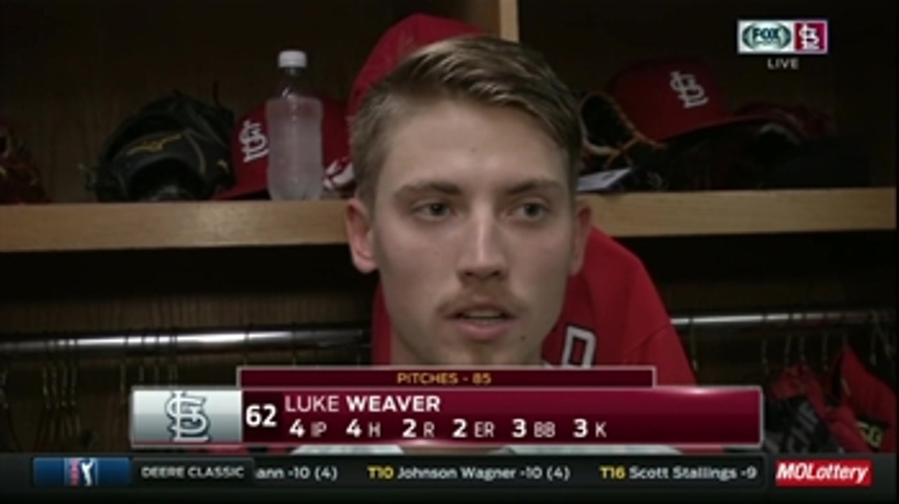 Luke Weaver says MLB debut was one to remember
