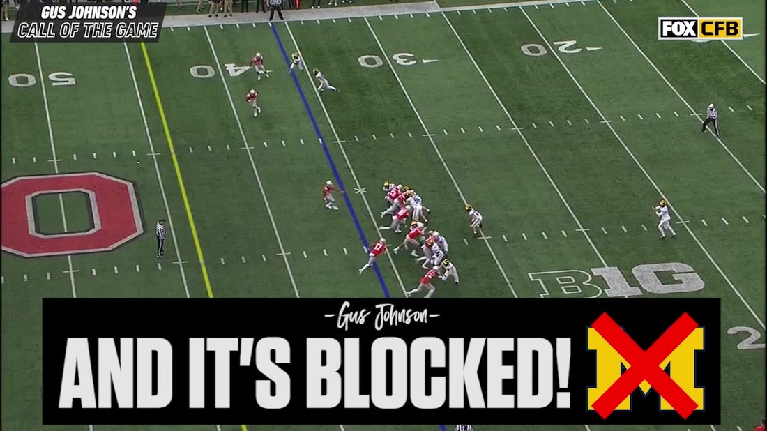 Gus Johnson's Call of the Game: Ohio State's blocked punt changes everything