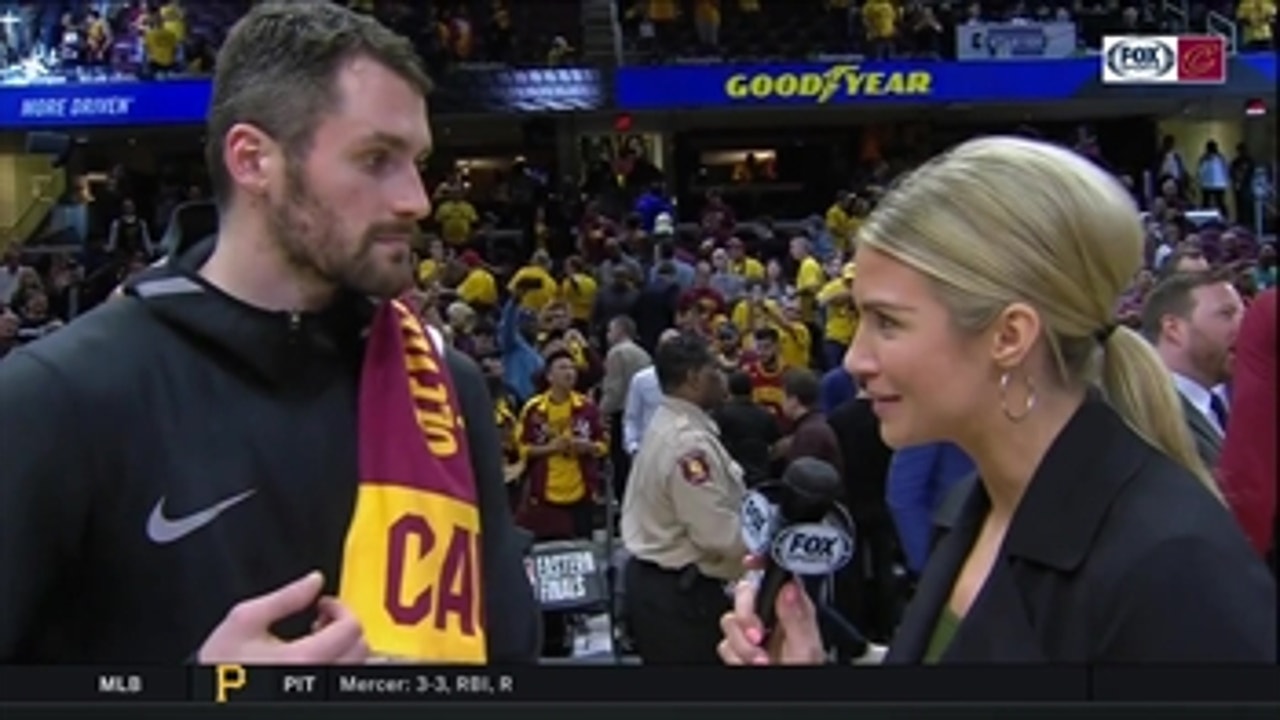 Kevin Love on Cavs' blowout win: 'Clicking on all cylinders'