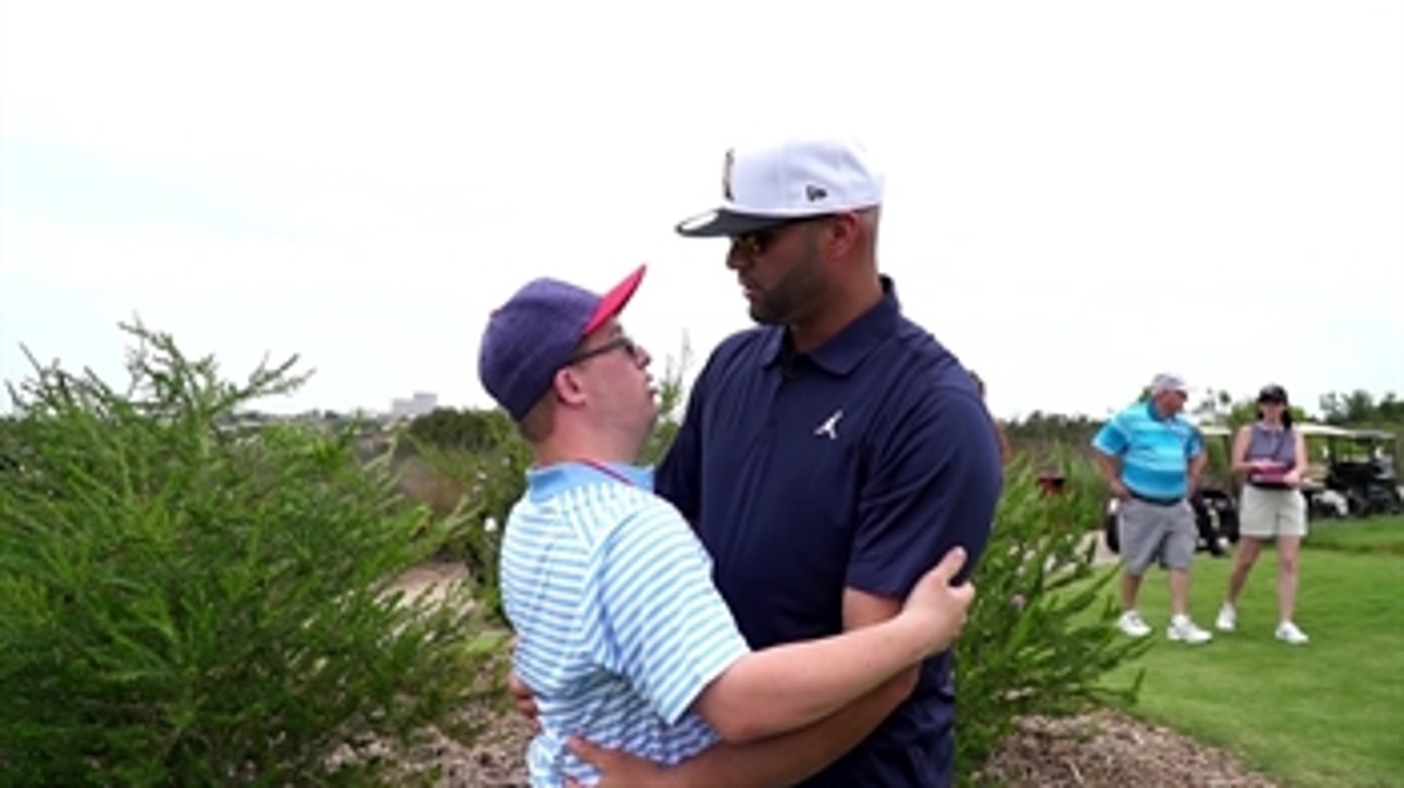 Albert Pujols' son AJ follows in dad's footsteps hosting inspirational golf tournament
