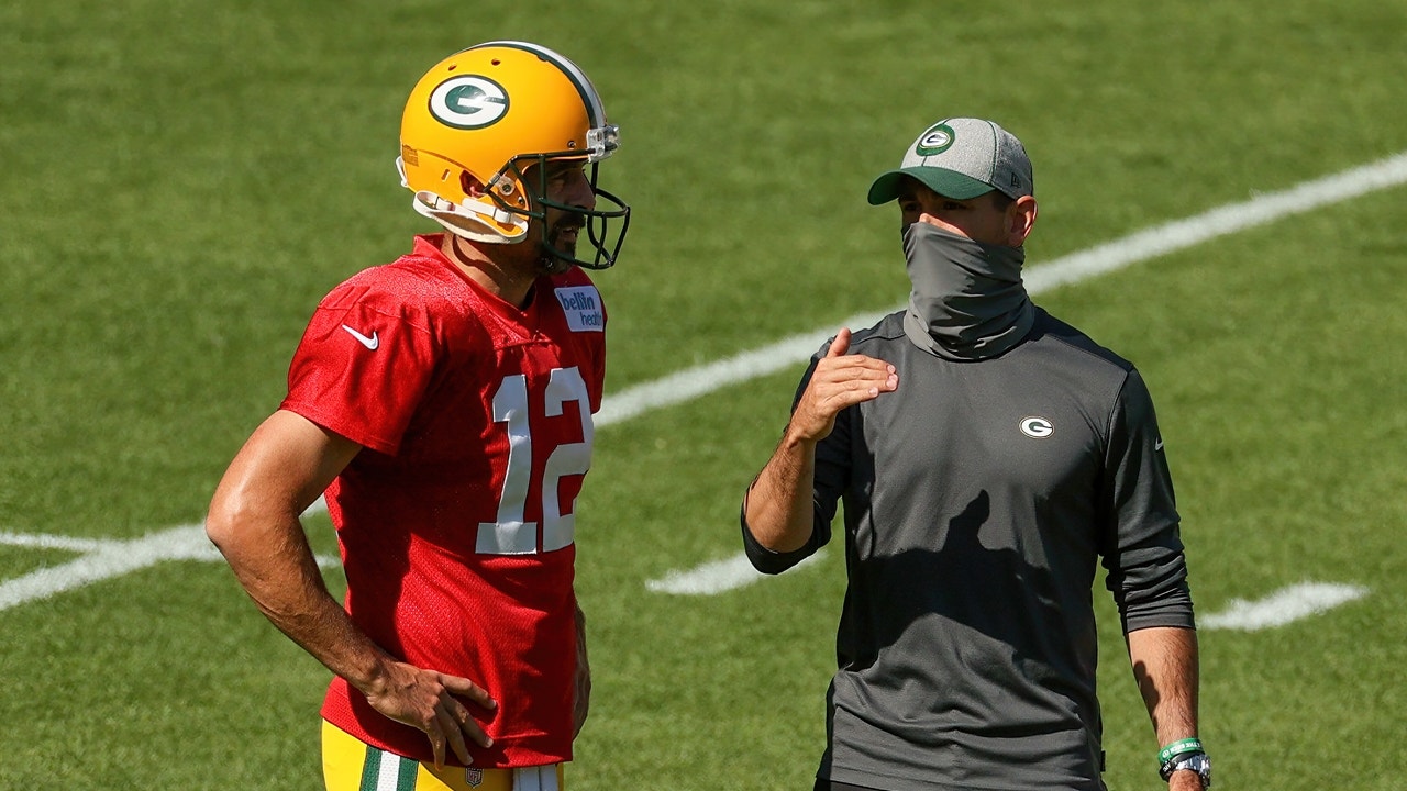 Greg Jennings on Aaron Rodgers & Matt LaFleur's collaboration on the Packers' offense ' THE HERD