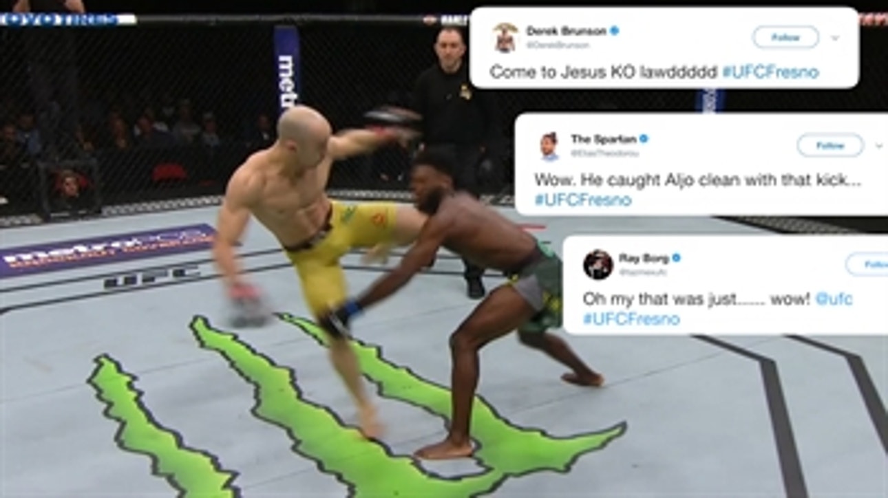 Pros react to Marlon Moraes' KO of Aljamain Sterling ' PRO TAKES