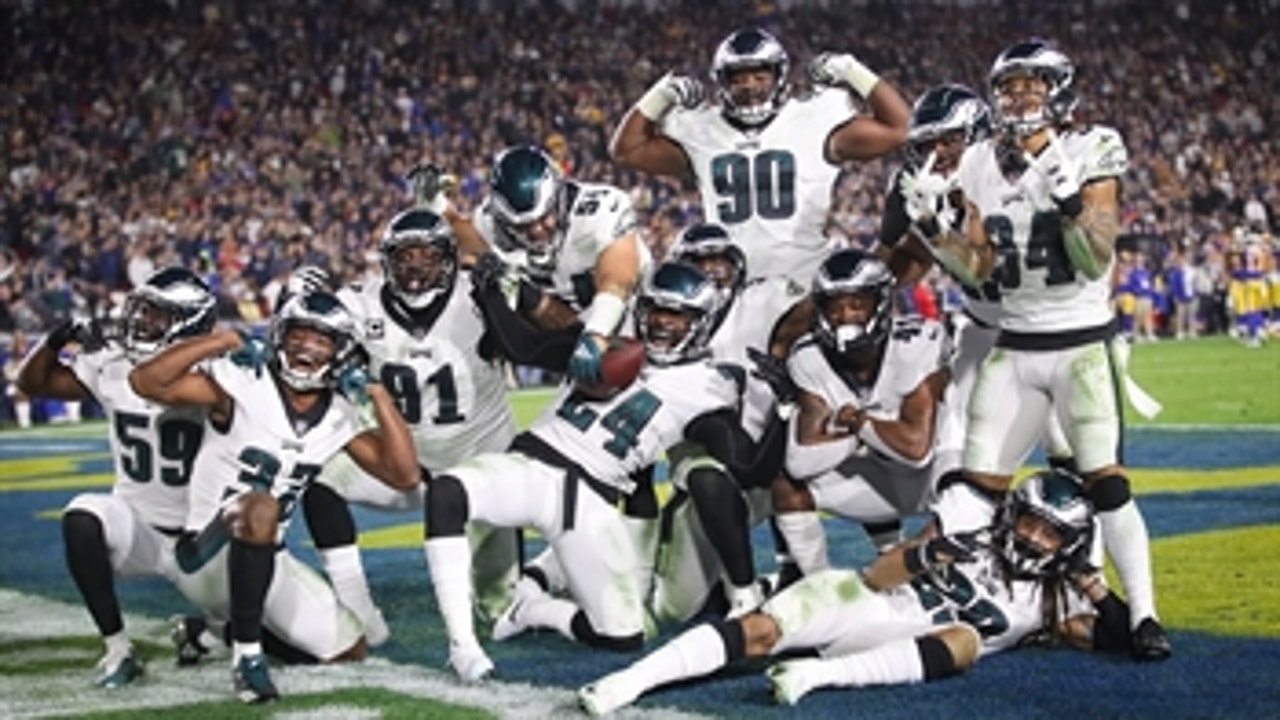 'It was definitely a team effort': Cris Carter on the Eagles upsetting the Rams 30-23