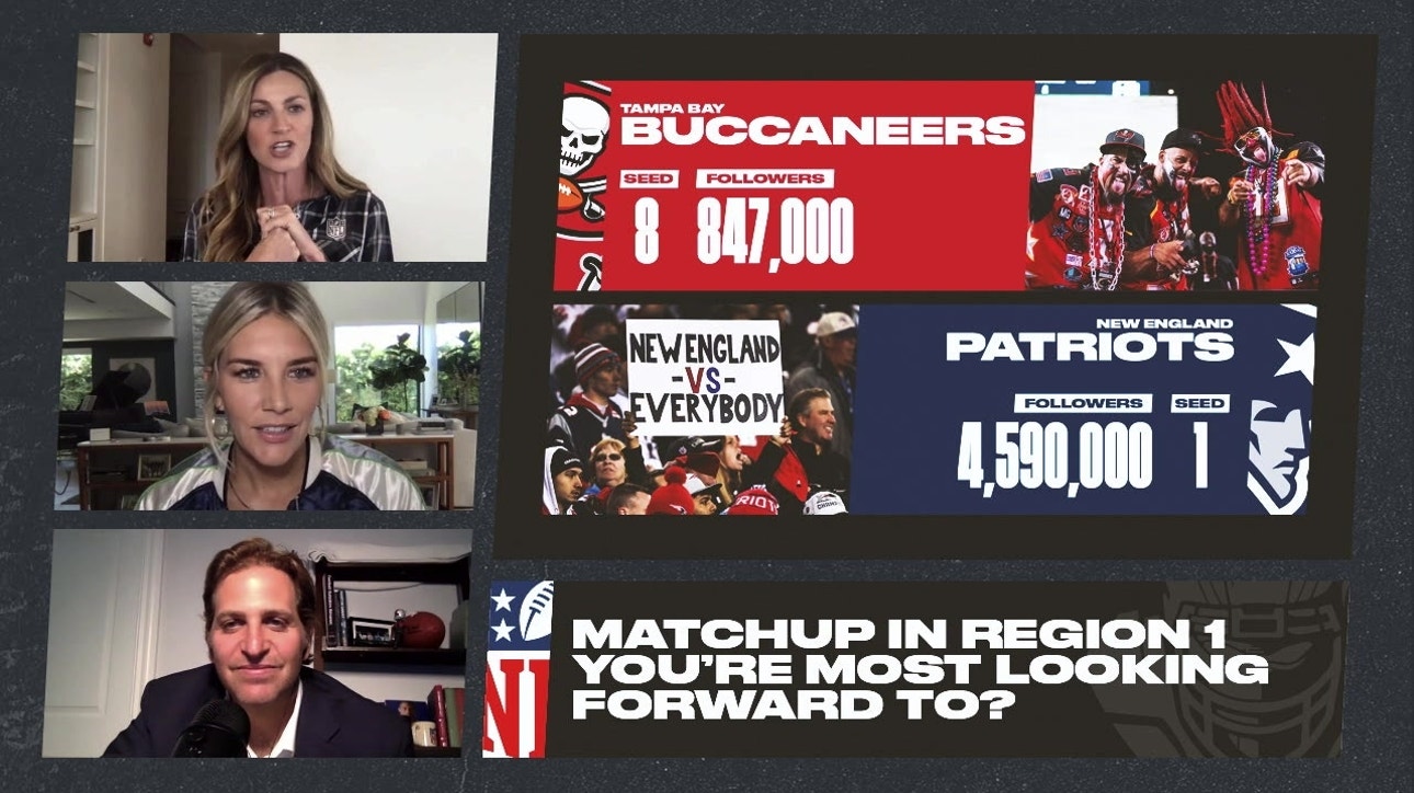 Patriots vs. Buccaneers presents most interesting first-round matchup in NFL fan bracket
