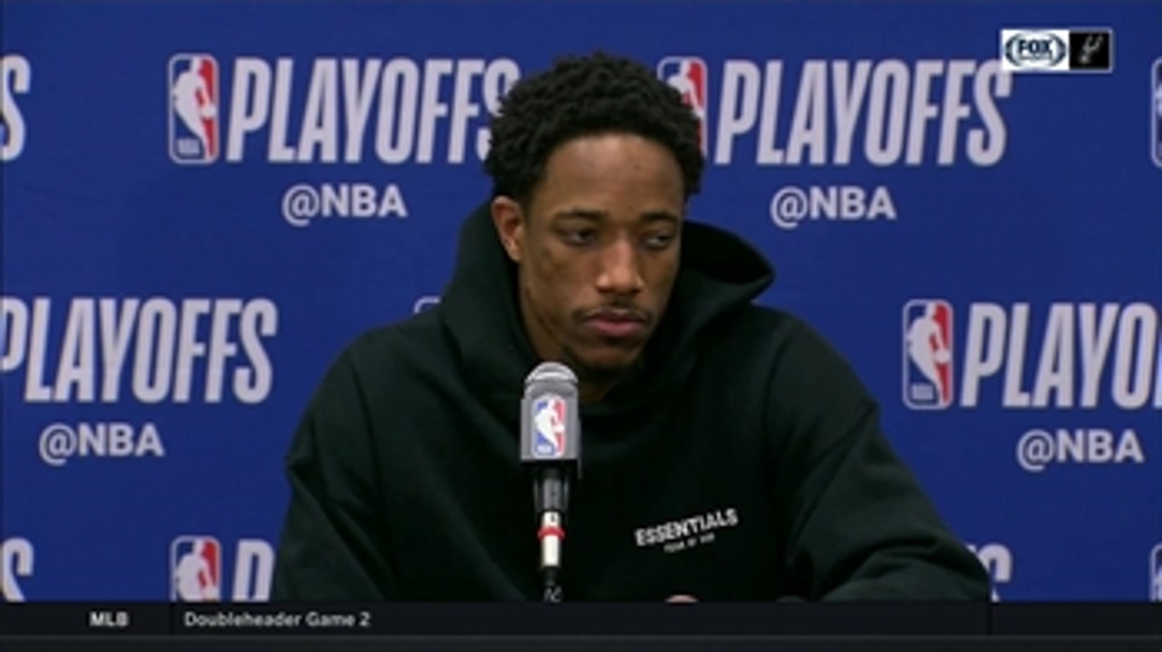 DeMar DeRozan talks Spurs Game 5 Loss against Nuggets