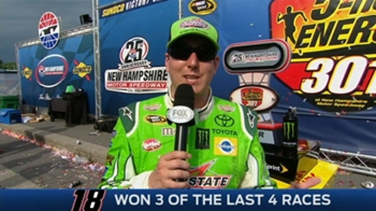 NASCAR Victory Lane: Kyle Busch - Loudon 2015