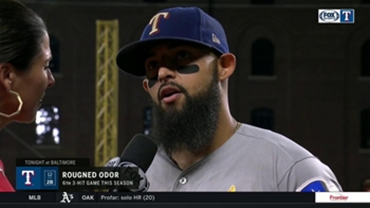Rougned Odor: 'I'm going to keep playing hard' ' Rangers Live