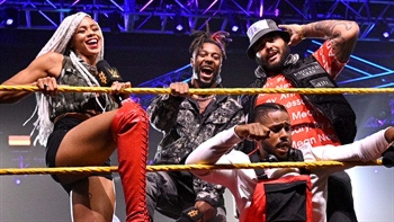 Isaiah “Swerve” Scott introduces Hit Row: WWE NXT, May 11, 2021