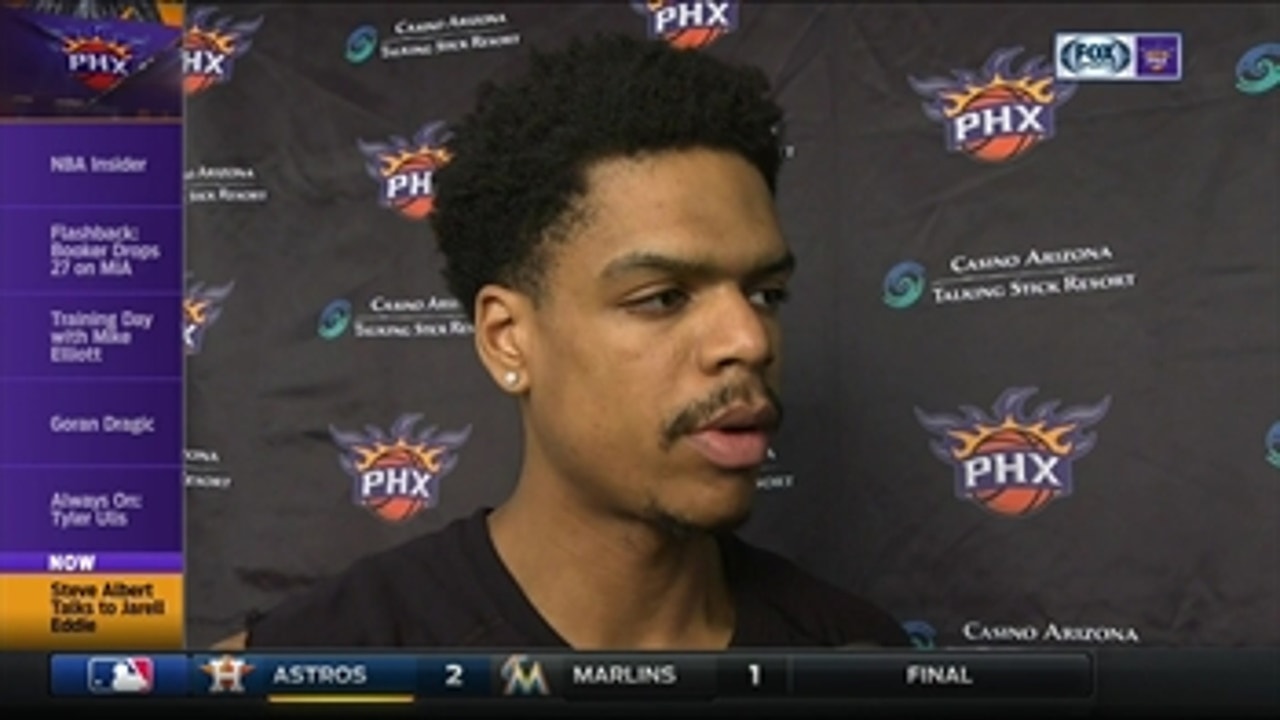 Jarell Eddie learning on the fly with Suns