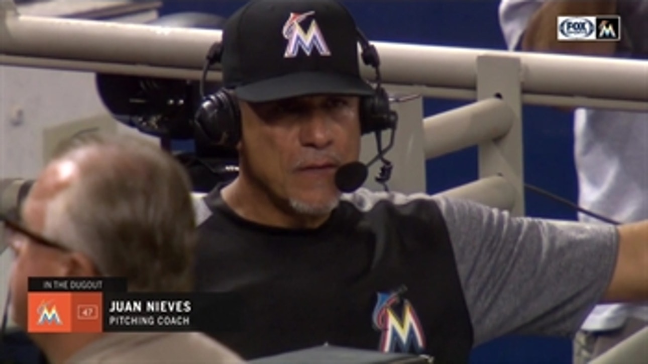 Juan Nieves analyzes Marlins pitching