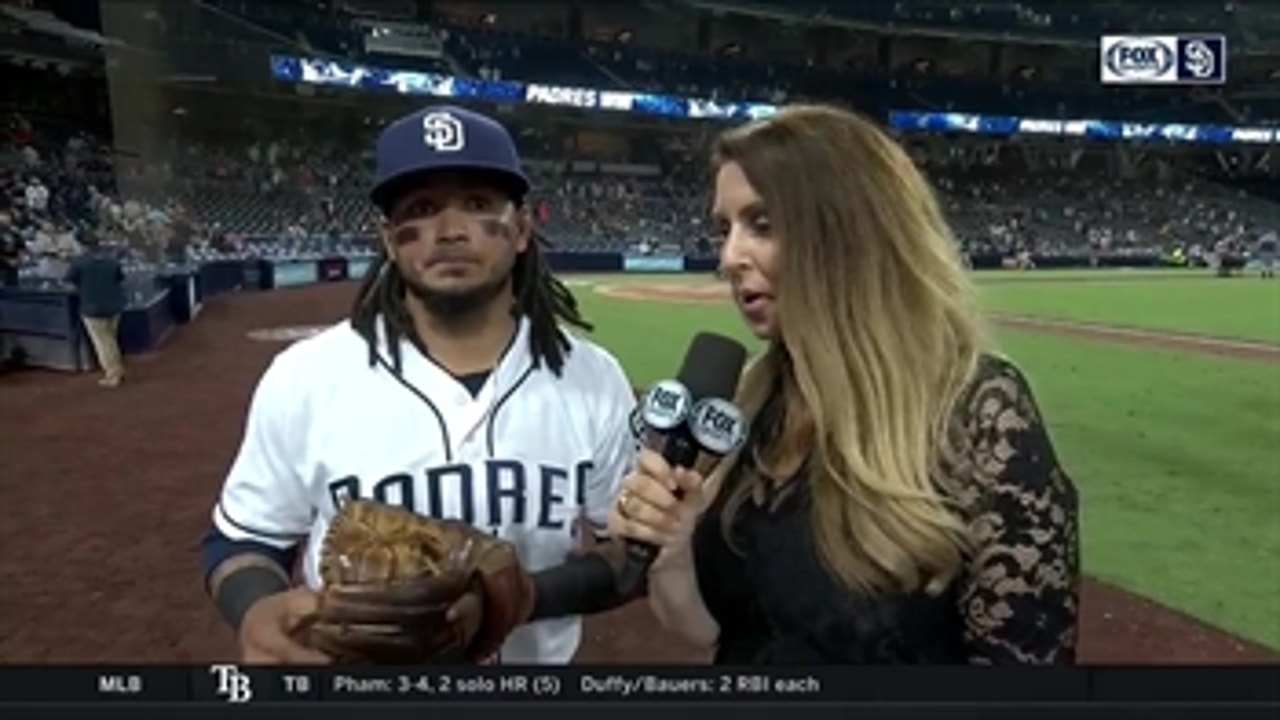 Freddy Galvis on the Padres' 8-4 win, his recent surge