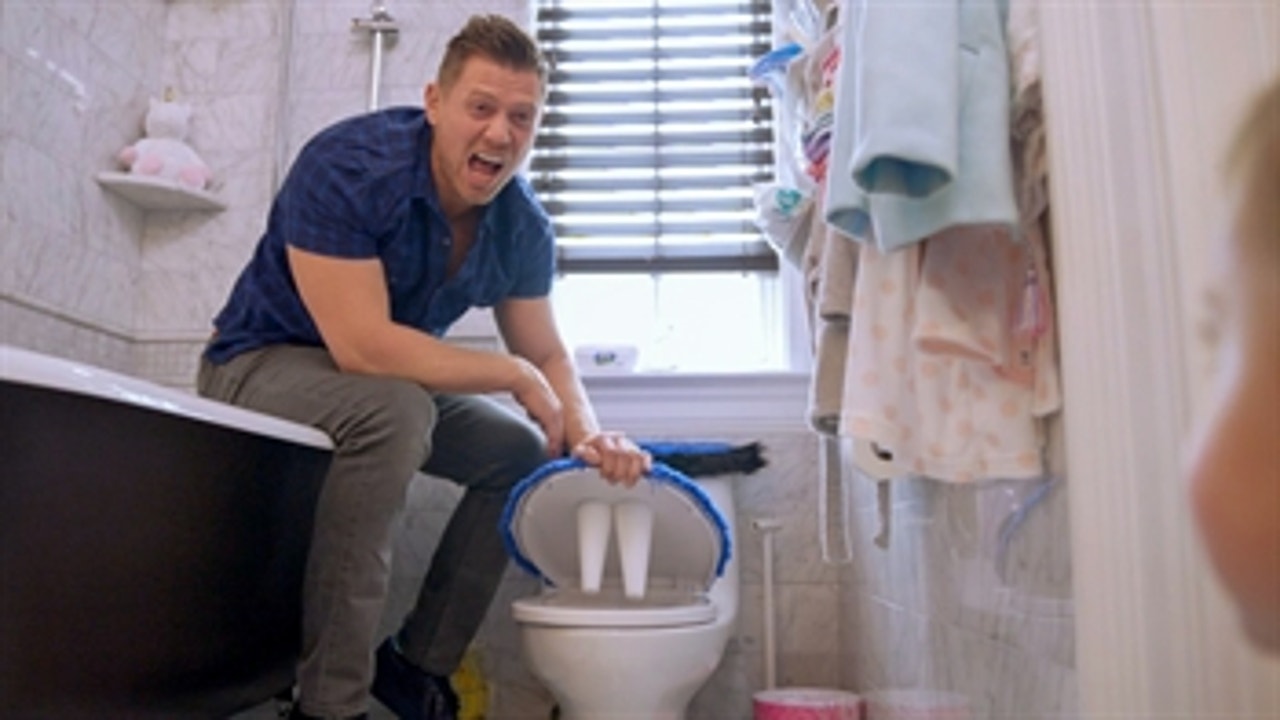 Mr. Dumpsky comes to the Mizanin’s to help potty-train Monroe: Miz & Mrs., Dec. 10. 2020