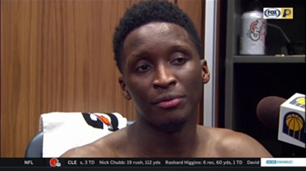 Oladipo on Turner: 'Defensively he's been amazing for us'