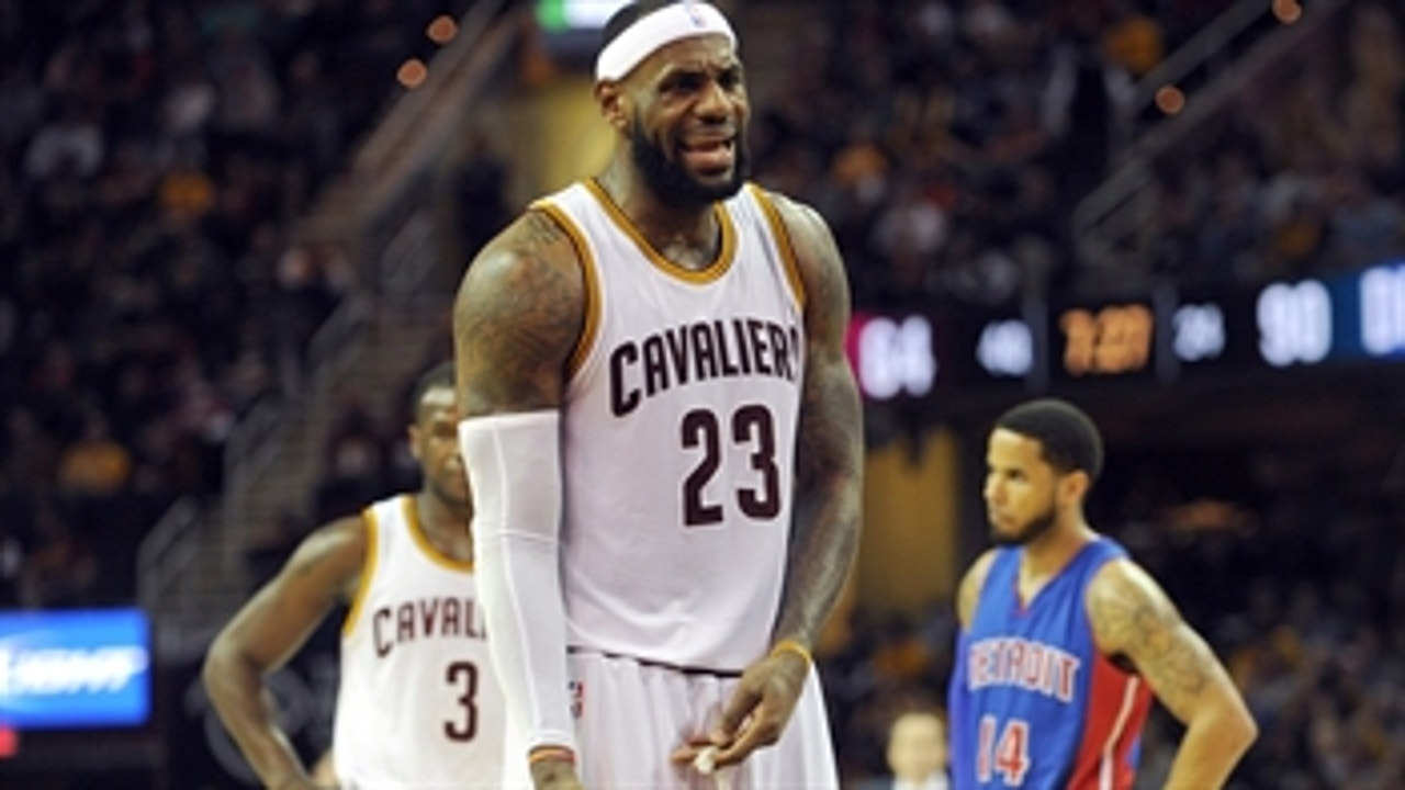 Cavs blown out by Pistons