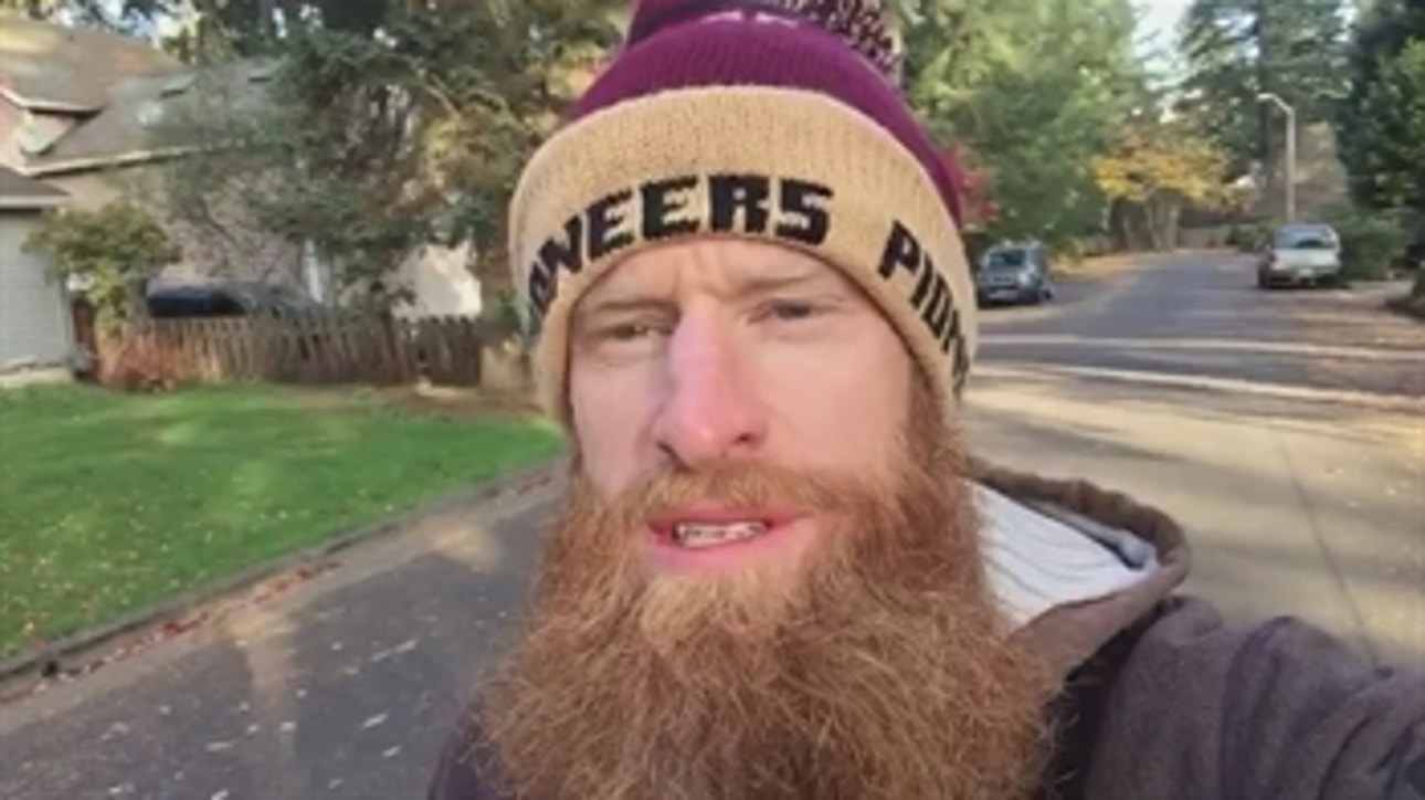 Portland Timbers' Nat Borchers takes us on his pregame walk with his family