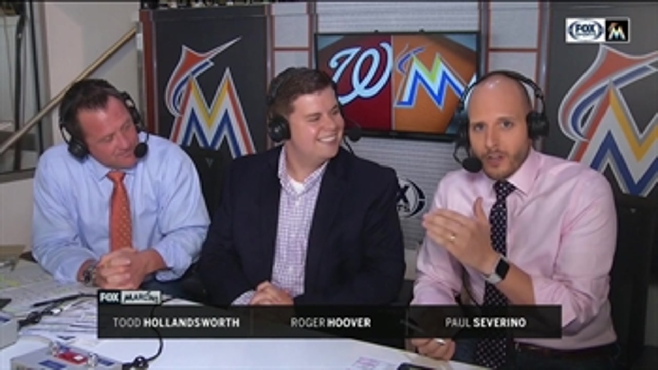 Roger Hoover joins Paul Severino and Todd Hollandsworth in the booth