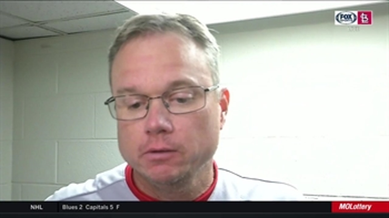 Shildt after Cards end season: 'There's a lot of takeaways ... We'll take advantage of them'
