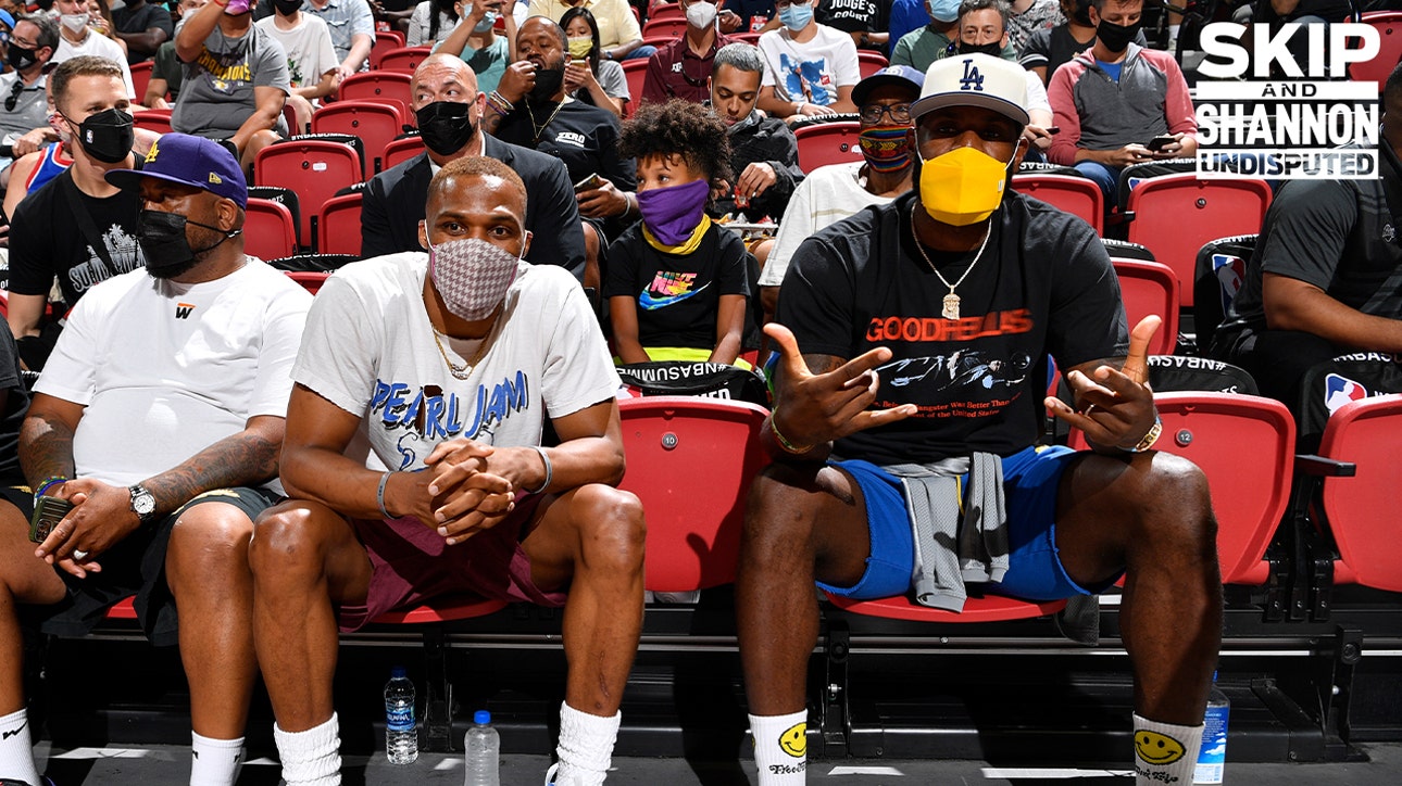 Shannon Sharpe reacts to LeBron James and Russell Westbrook getting a head start on training I UNDISPUTED