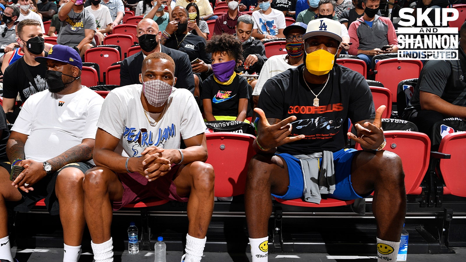 Shannon Sharpe reacts to LeBron James and Russell Westbrook getting a head start on training I UNDISPUTED