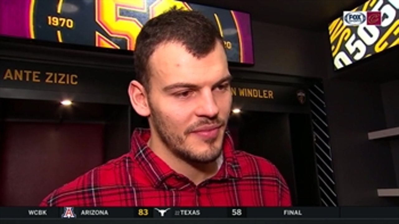 Ante Zizic reflects on first game back from injury