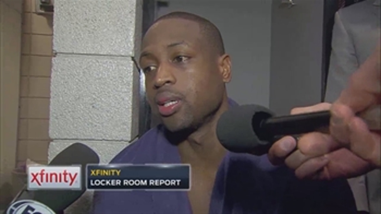 Dwyane Wade: 'We responded great'