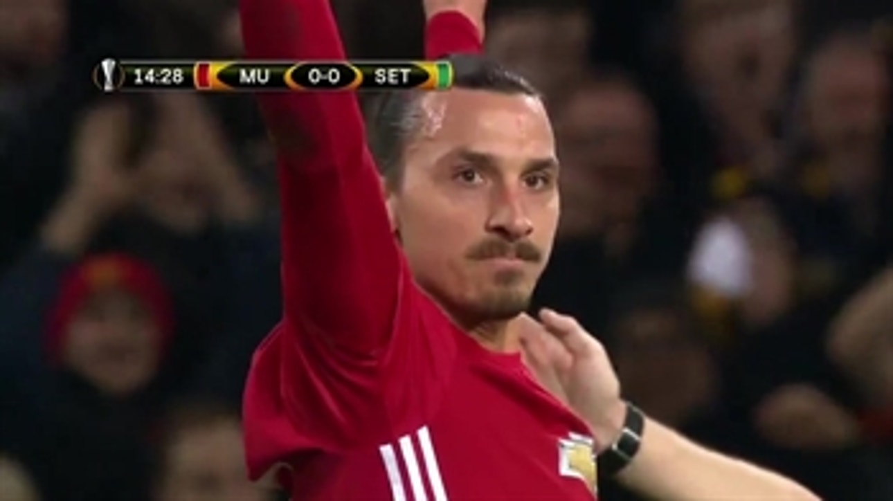 Is this the easiest hat trick Zlatan Ibrahimovic has scored?