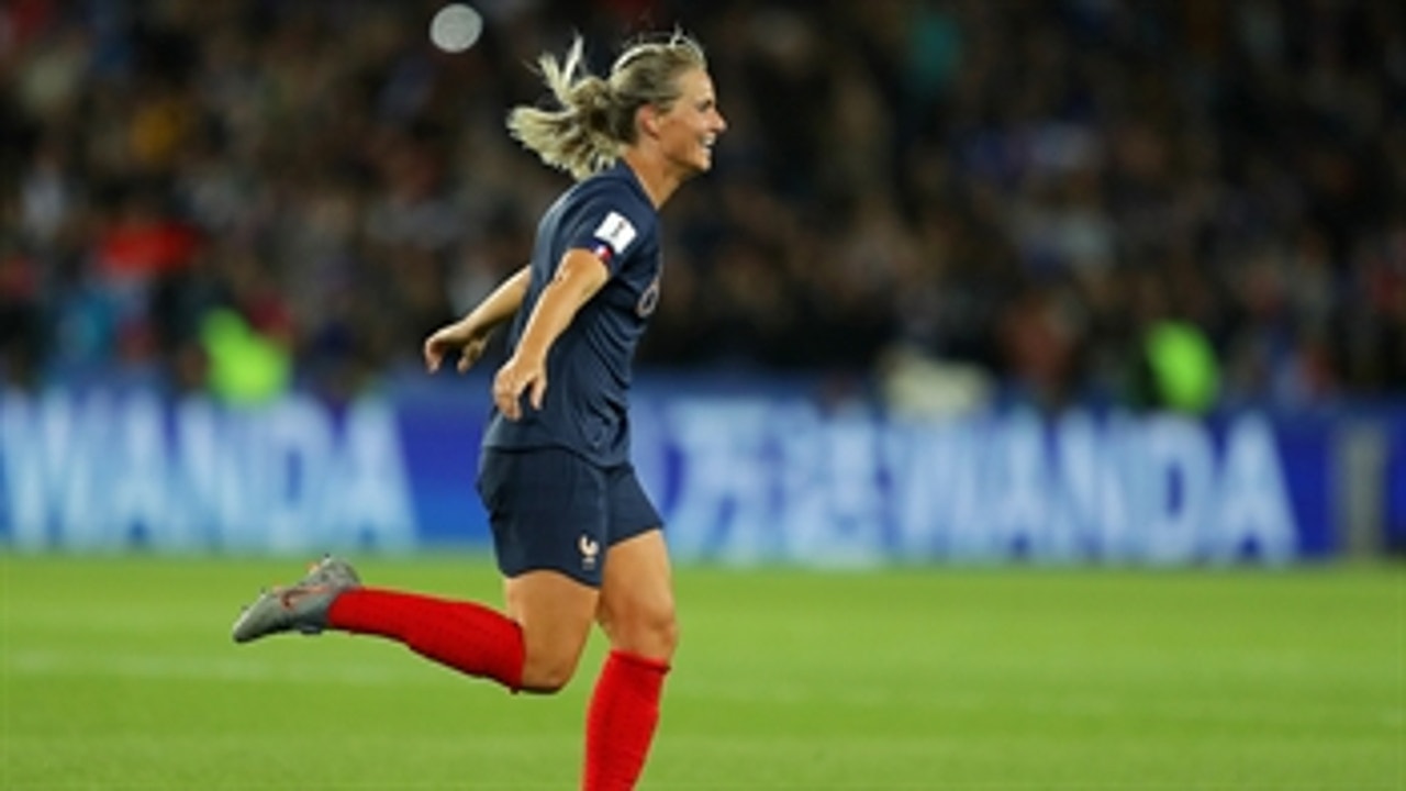 Amandine Henry caps France's opening win with a stunning curler